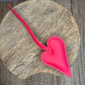 Hot Pink Purse Charm Heart Flair NEW FAST SHIP Love Pink Accessories